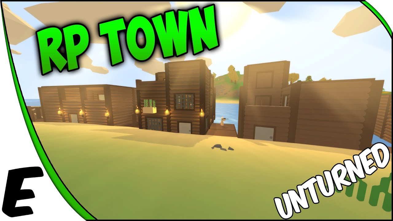 Unturned 3.0 Multiplayer Gameplay ➤ Awesome RP Town On The Server
