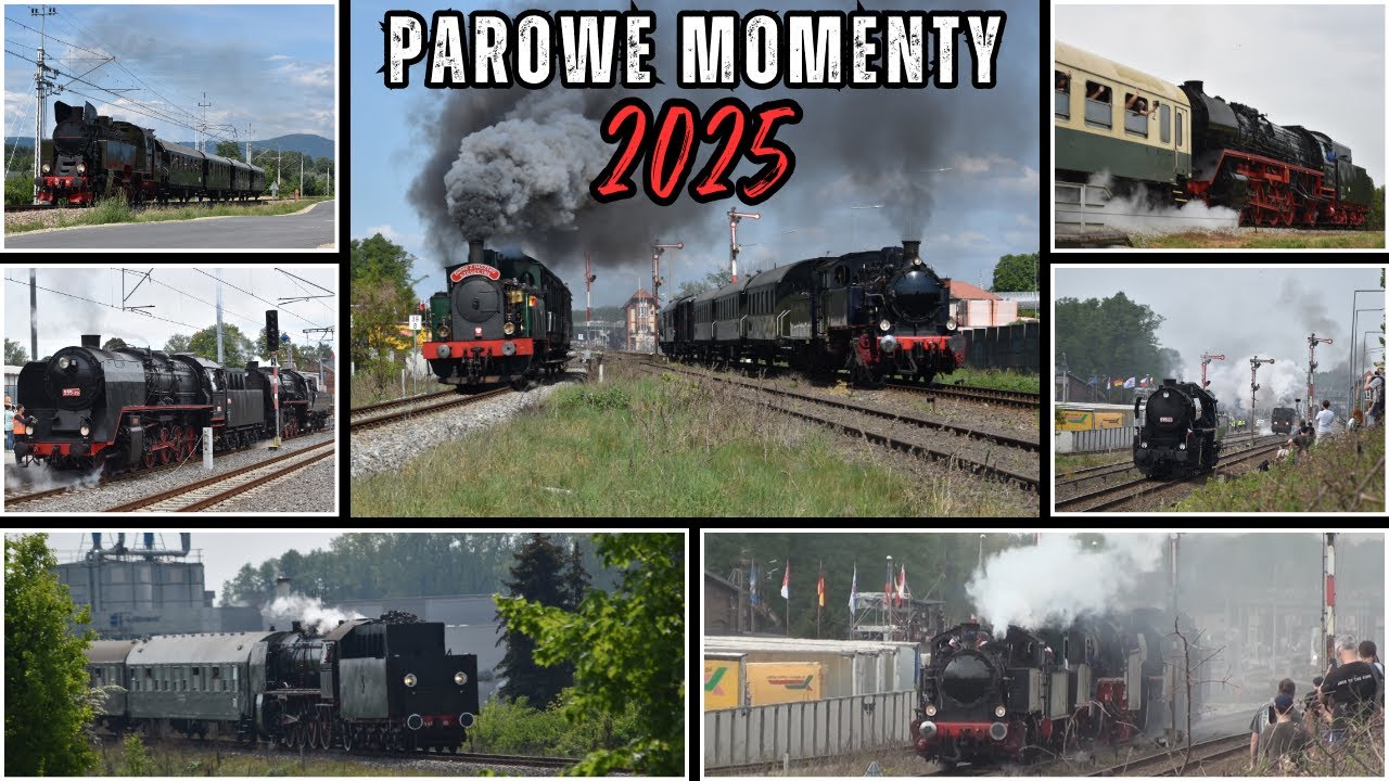 Najlepsze momenty z parowozami w 2025 roku The best moments with steam locomotives in 2025