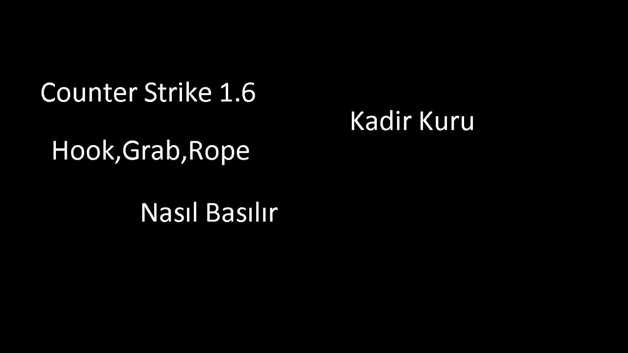 Counter-Strike 1.6 Jailbreak | Hook Grab Rope Nası