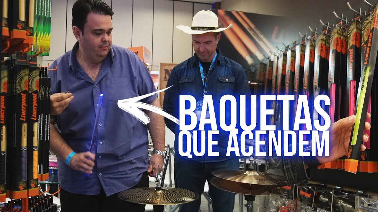 ✨ BAQUETAS QUE BRILHAM no TDT ✨ Lançamentos