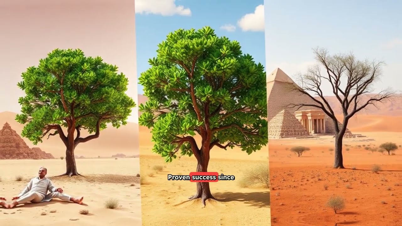 Revolutionizing Desert Restoration With Paulownia Trees #unccd #desert #desertification