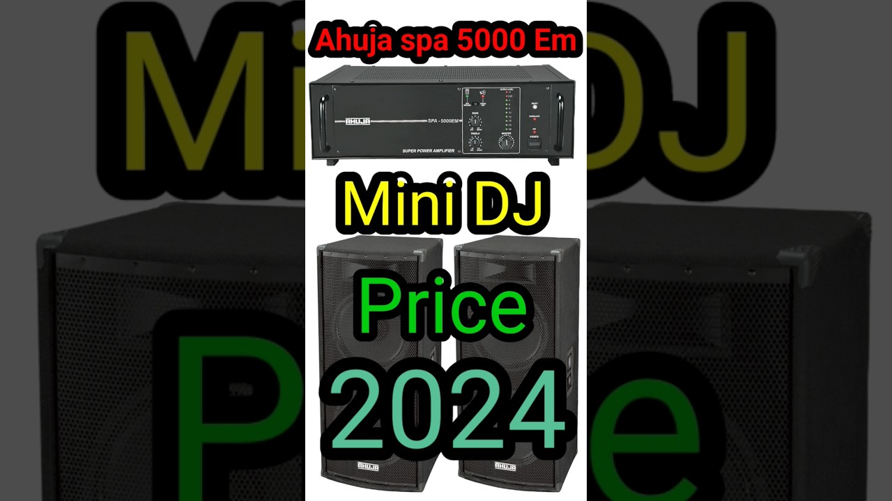 Ahuja Spa 5000 Amplifier Ahuja Srx 500  Full Details And Price #youtubeshorts #shorts #viral #new