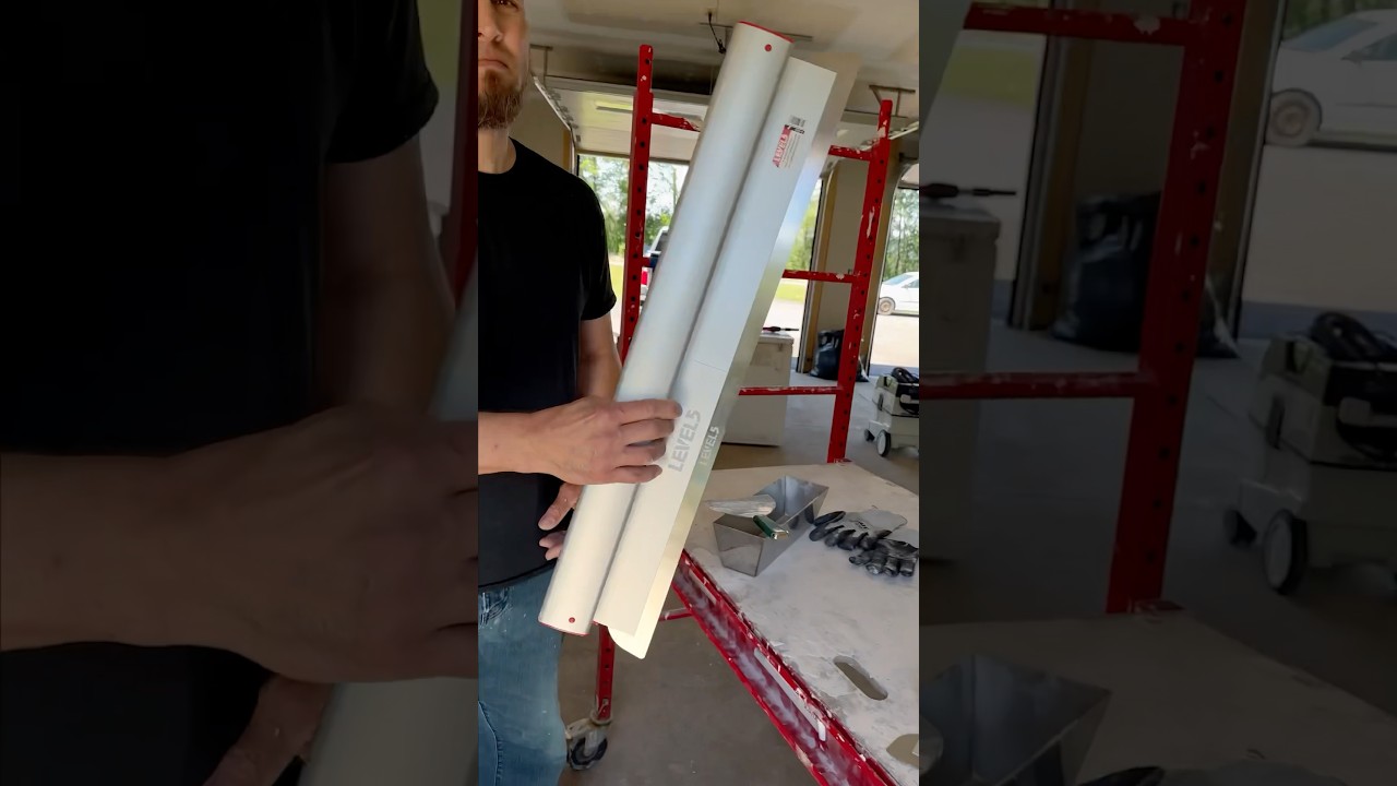 👀 LEVEL5 Drywall Skimming Blade Gettin' it DONE 🔥👌