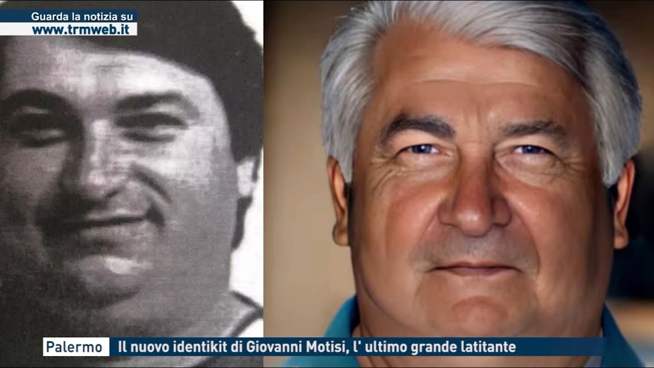 Palermo - Il nuovo identikit di Giovanni Motisi, l'ultimo grande latitante