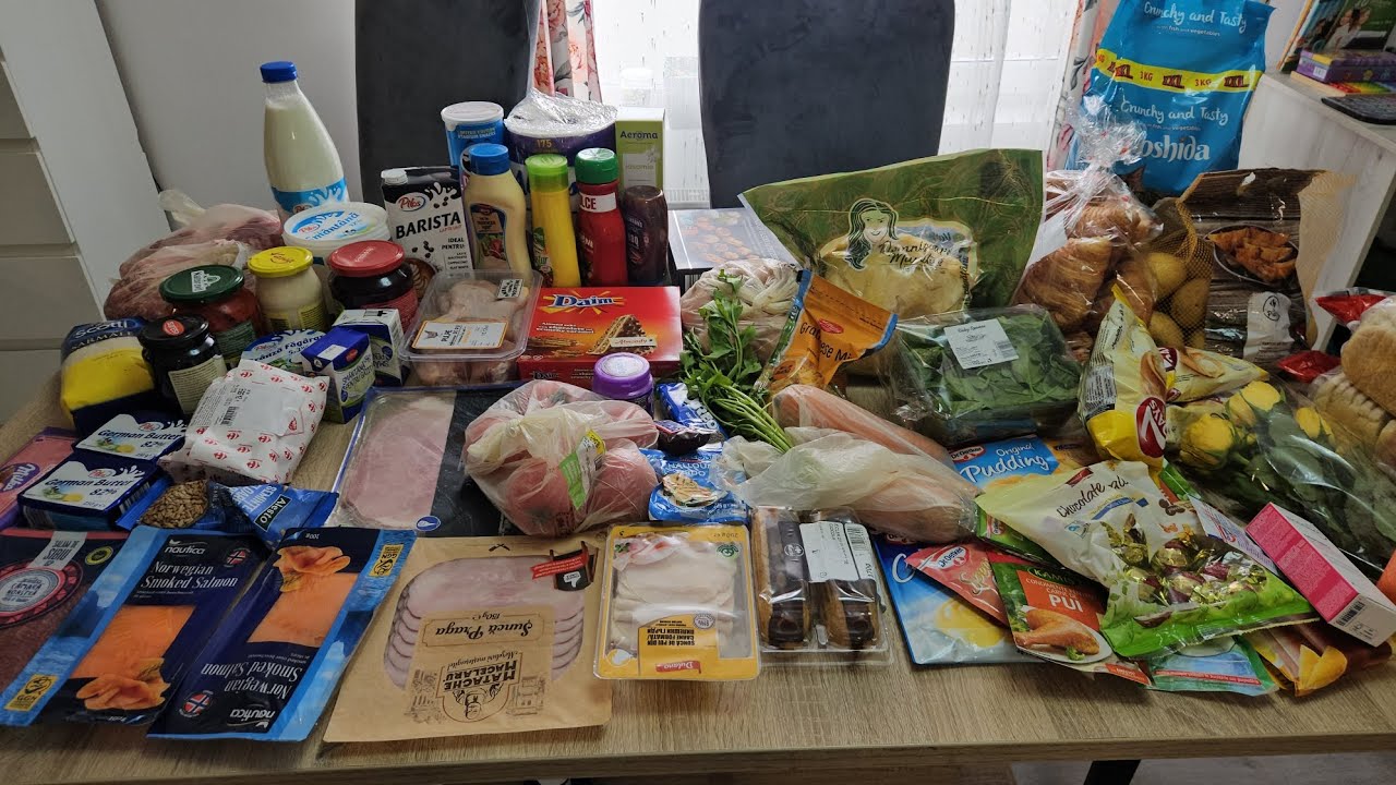 Cumparaturi alimentare Lidl- cumparaturi pentru Paste