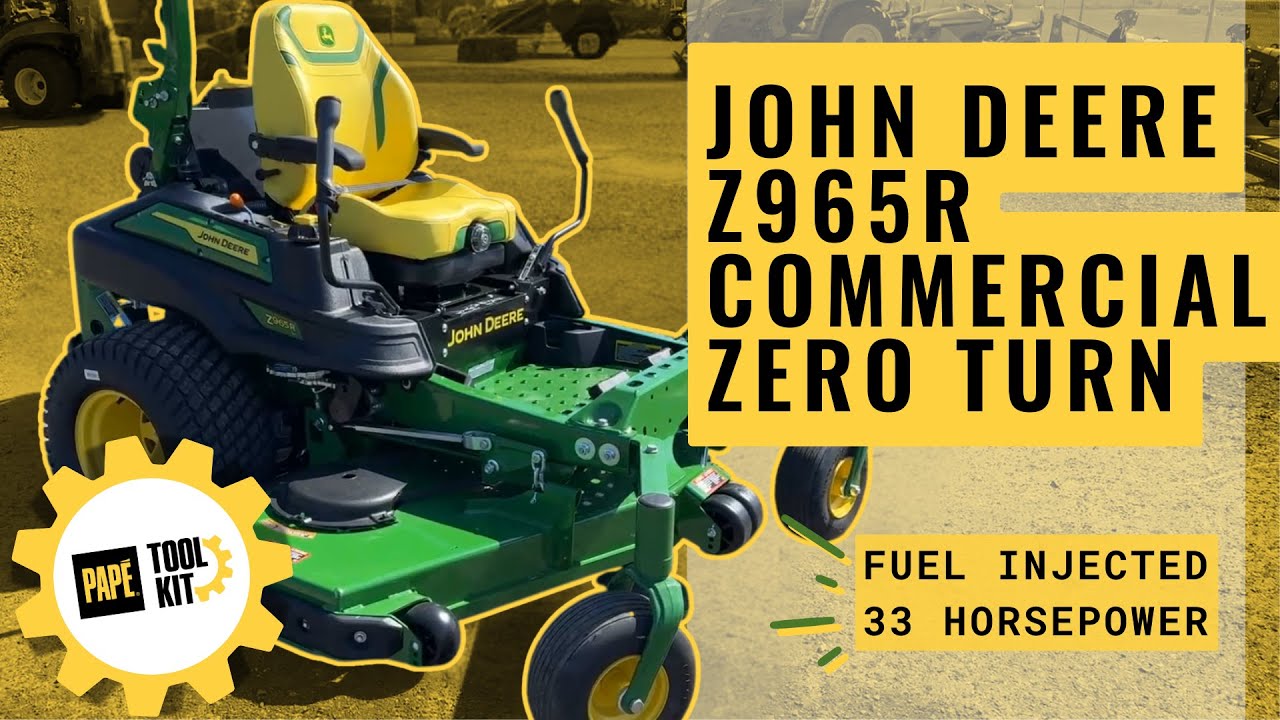 John Deere Z965R Commercial Zero Turn Mower