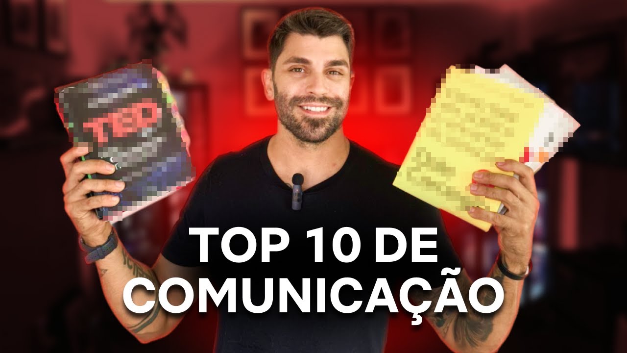 10 livros (NÃO ÓBVIOS) para você se tornar um MESTRE na ORATÓRIA/COMUNICAÇÃO.
