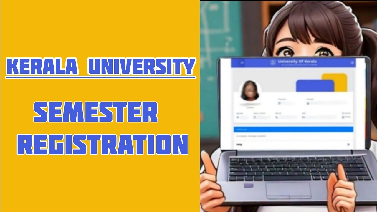 SLCM Kerala University Semester Registration Tutorial