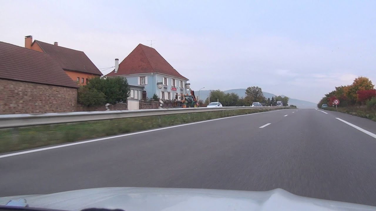 Rouffach Pfaffenheim Hattstatt Eguisheim D83 Elsass France Frankreich 22.10.2015