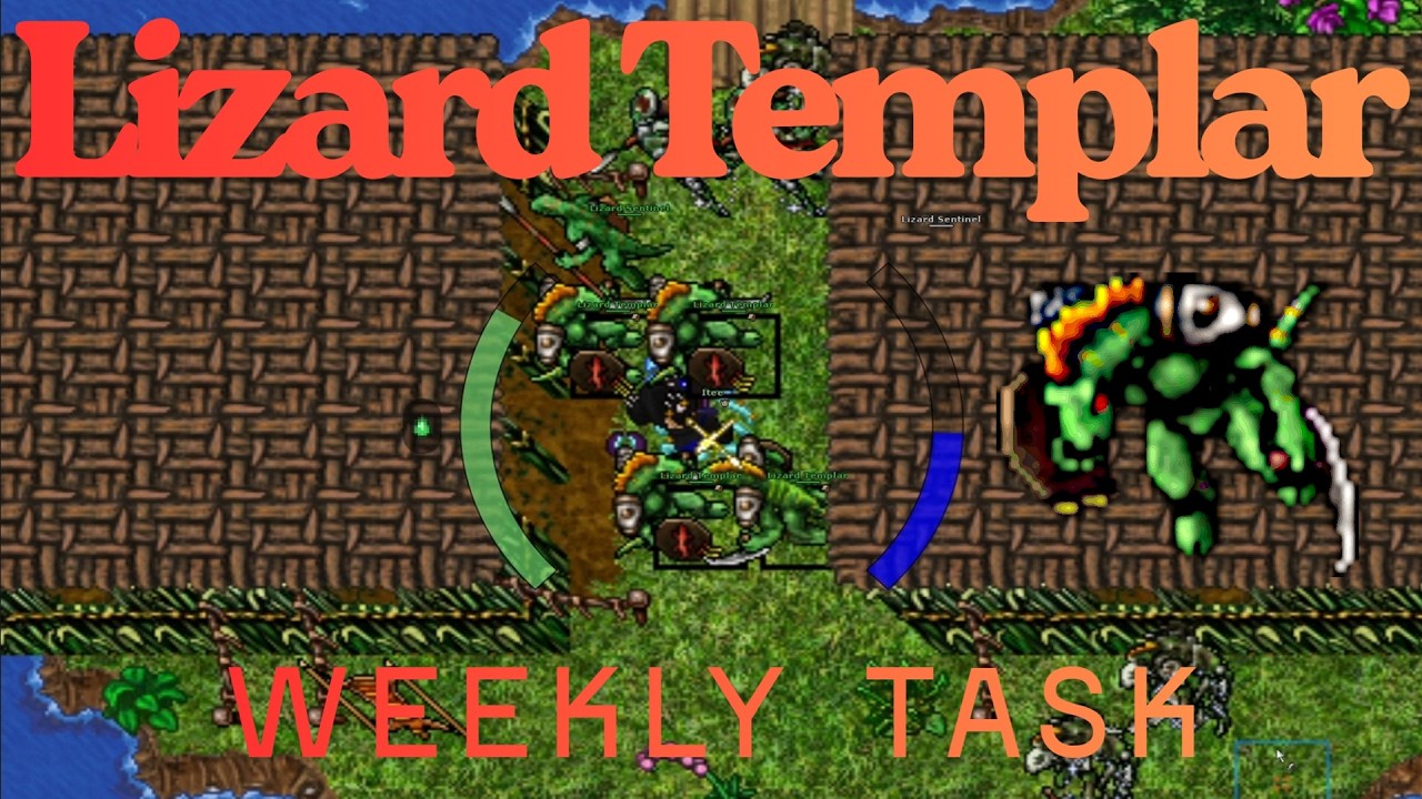 Tibia Lizard Templar Chor Weekly Task Bestiary #tibia #tibia2026 #weeklytask #tibiaglobal