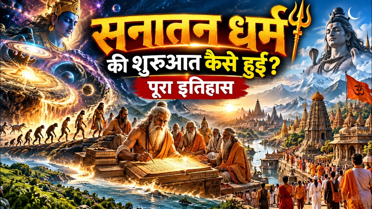 सनातन धर्म की शुरुआत कैसे हुई? पूरा इतिहास | Complete History of Sanatan Dharma