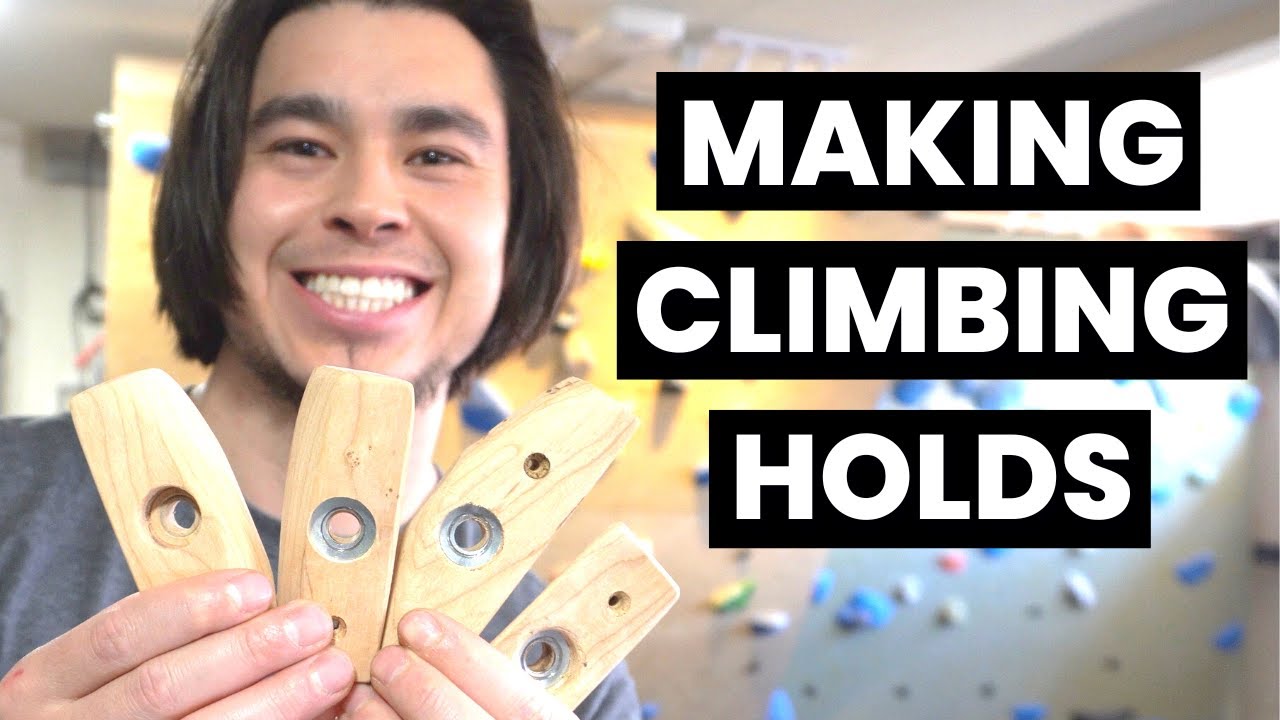 Making My First Wooden Climbing Holds!