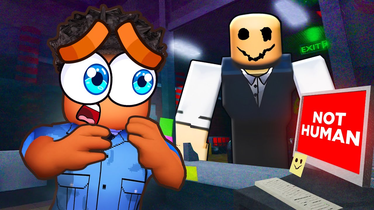 Работаю в терминале 13 аэропорта в Roblox!