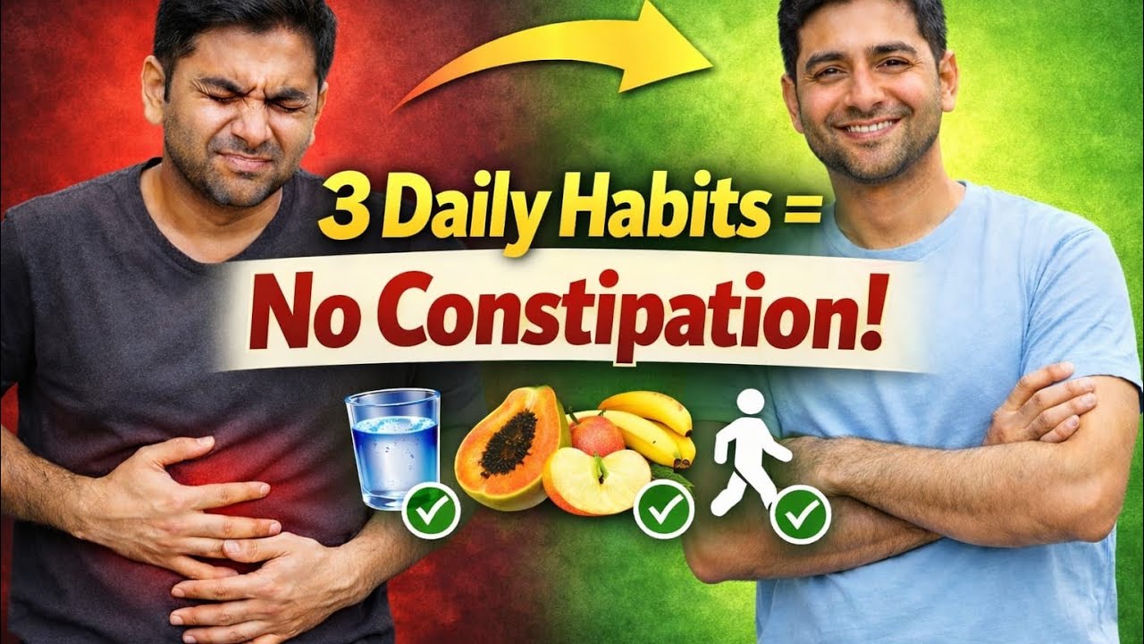 3 Daily Habits to Prevent Constipation | No More Qabz | Improve Gut Health Naturally | Qabz ka ilaj