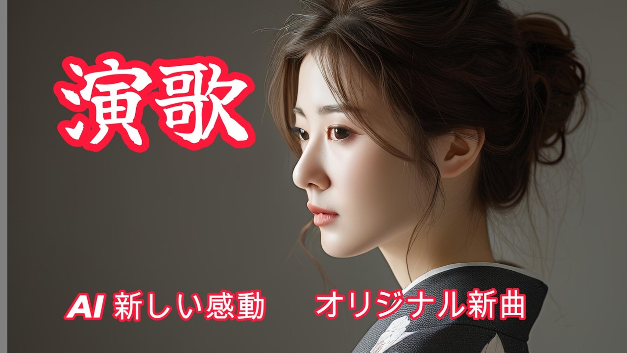 【.演歌、歌謡曲】　 **「演歌×AI、新たな音楽の形をあなたへ」**  AI、伝統的な演歌の美しさと革新のサウンドを融合。J-POPの要素も取り入れ、感動のメロディーをお届けします。