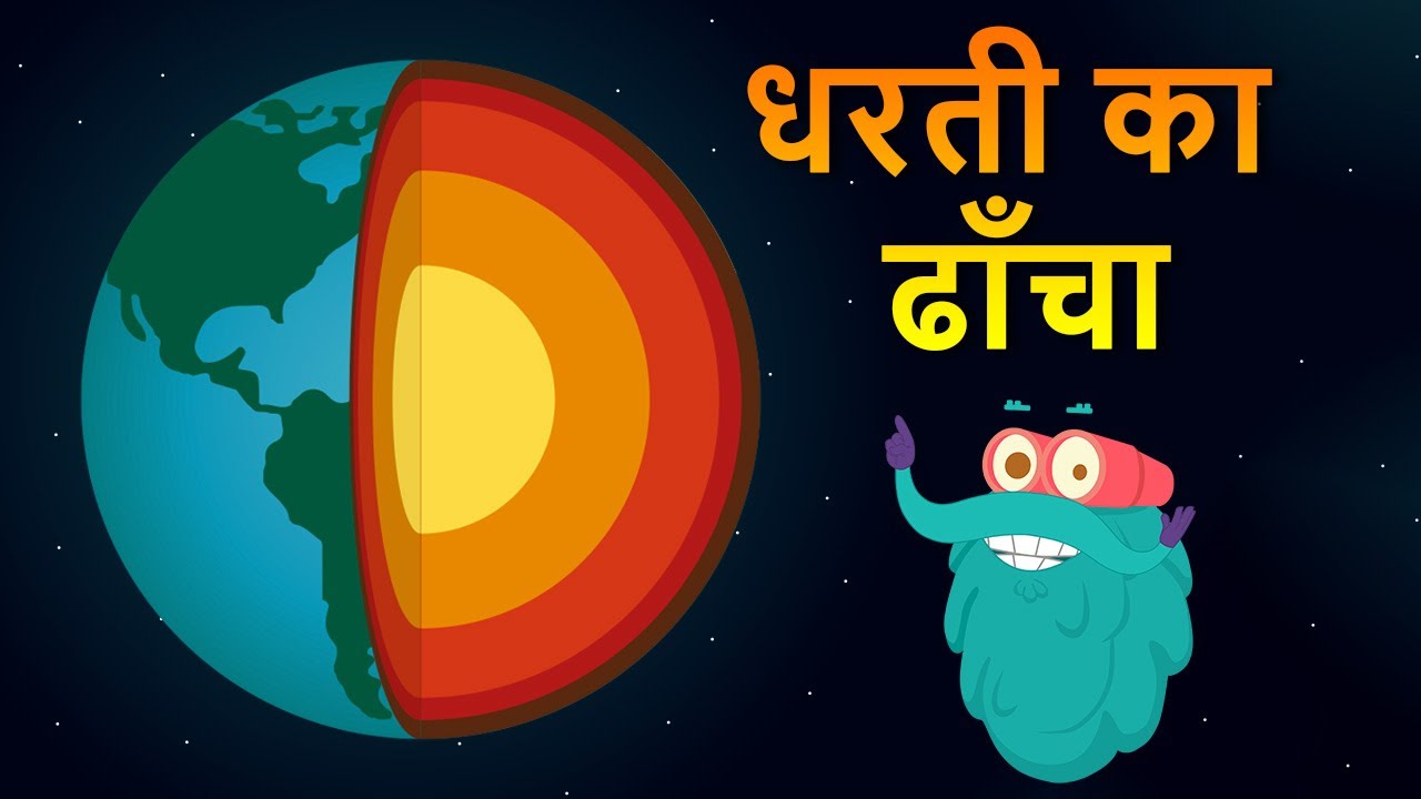 स्ट्रक्चर ऑफ द अर्थ | धरती का ढाँचा | Structure Of The Earth In Hindi | Dr.Binocs Show | Best Videos