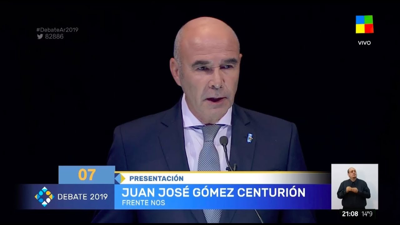 VIDEO VIRAL: [Tiempooooooo] Gómez Centurión, el candidato que más se pasó del tiempo estipulado