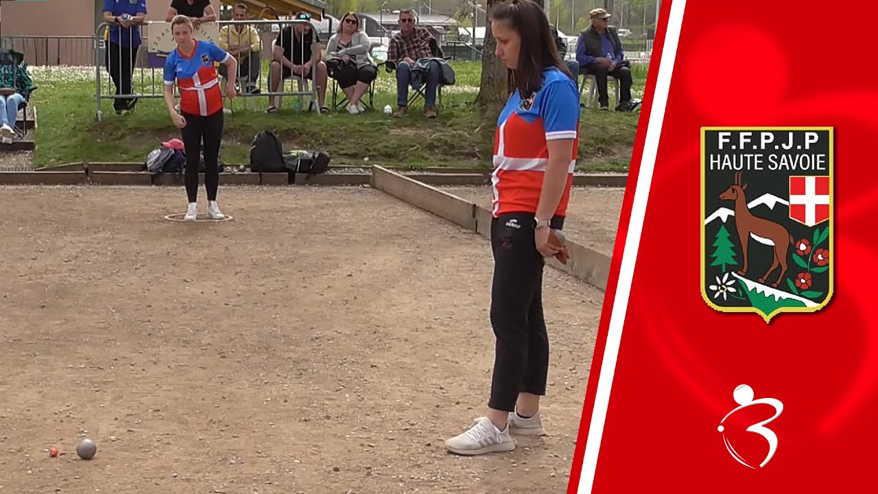 Demi-finale BOURRIAUD vs DA COSTA : Championnats triplettes à pétanque de Haute-Savoie 2024