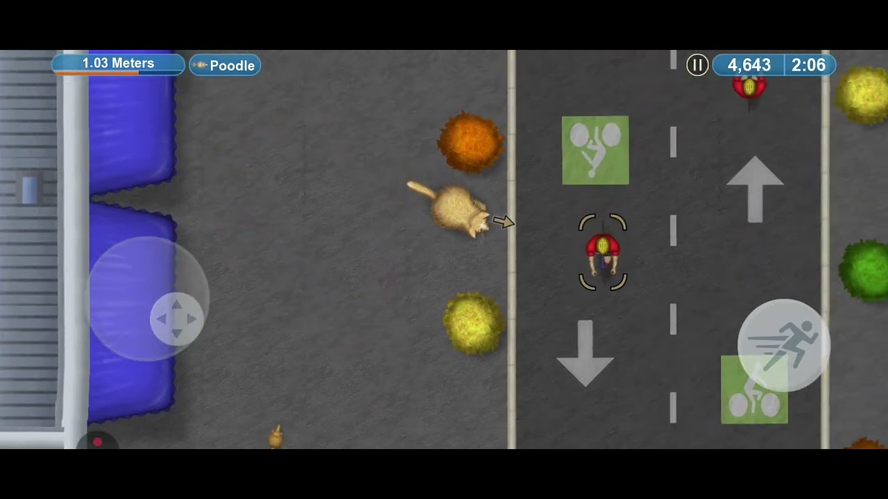 Juge un juego donde soy un gato y cresco cada que como más 😱