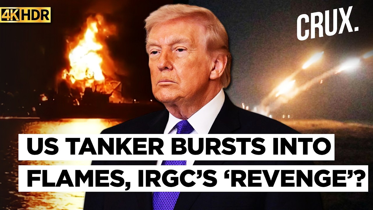 IRGC ‘Blows Up’ US Tanker in Gulf, Iran Drone Hits Dubai Tower, Italian Base in Iraq Attacked |4K