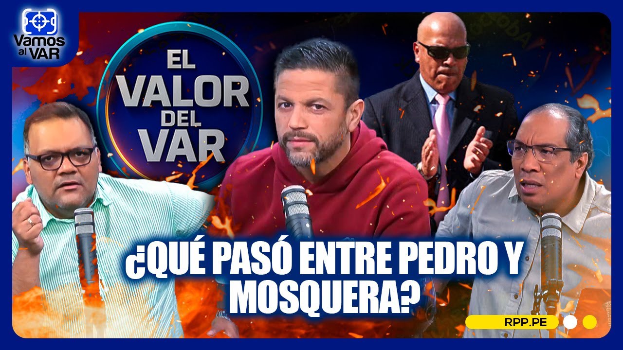PEDRO GARCÍA cuenta lo que pasó con MOSQUERA: ¿le pidió perdón? #VamosAlVar | SEGMENTO