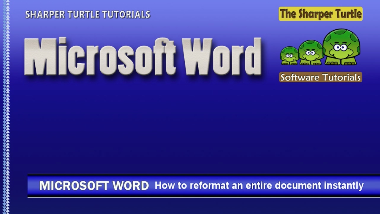 Microsoft Word — как мгновенно переформатировать весь документ