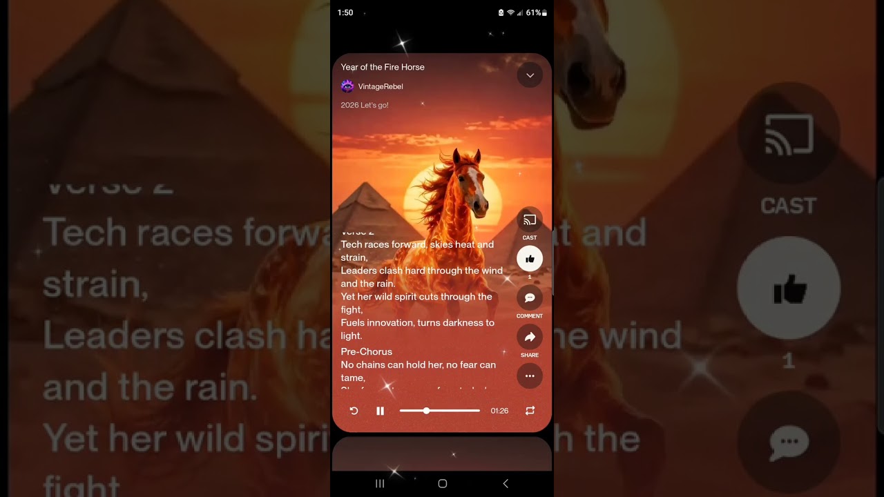 Tune for Tuesday,  Year of the Fire Horse! 🔥 