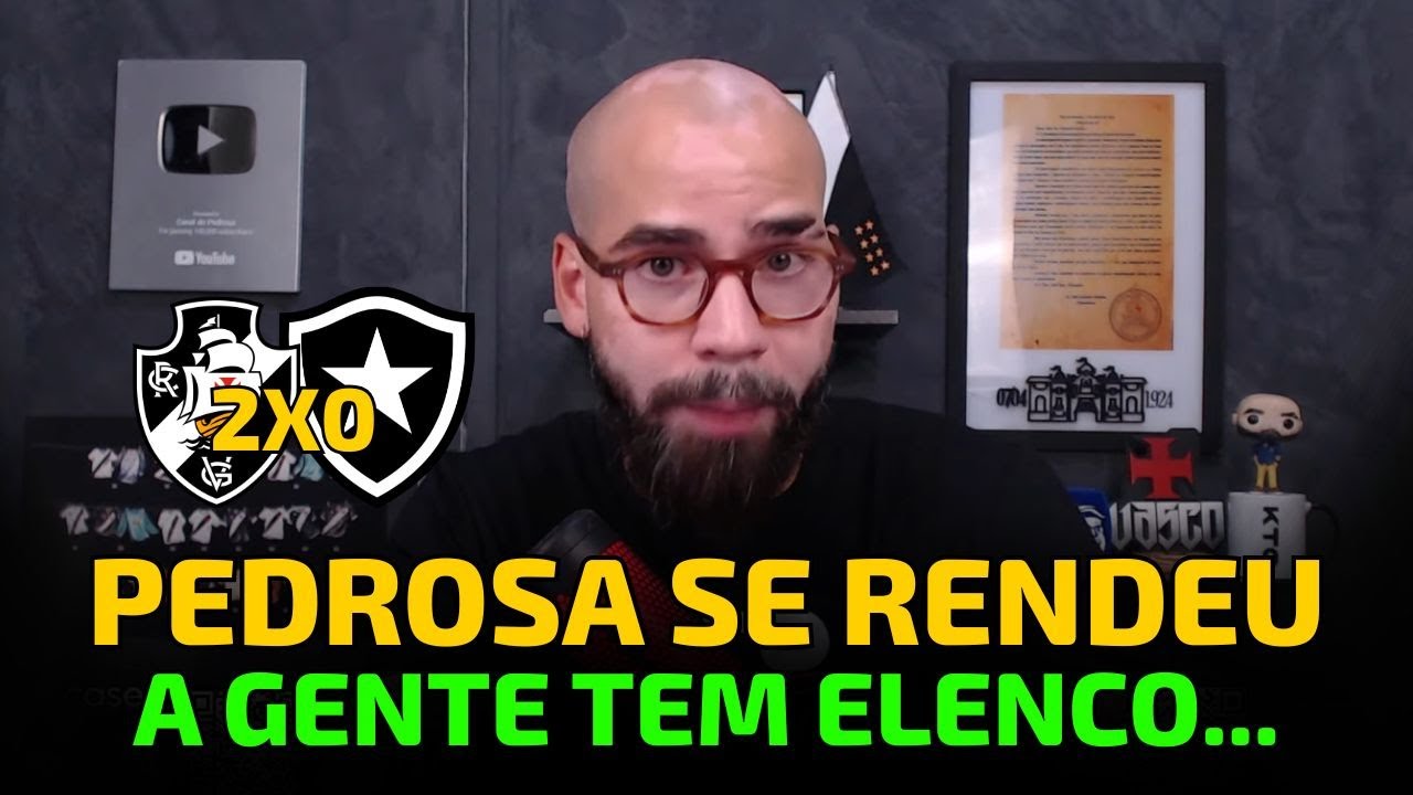 PEDROSA SE RENDEU AO VASCO E RASGOU ELOGIOS | COM CUIABANO E SPINELLI VAMOS TÁ COM UM ÓTIMO TIME!