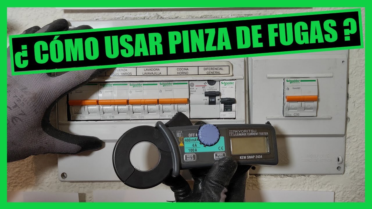 Cómo usar Pinza de Fugas