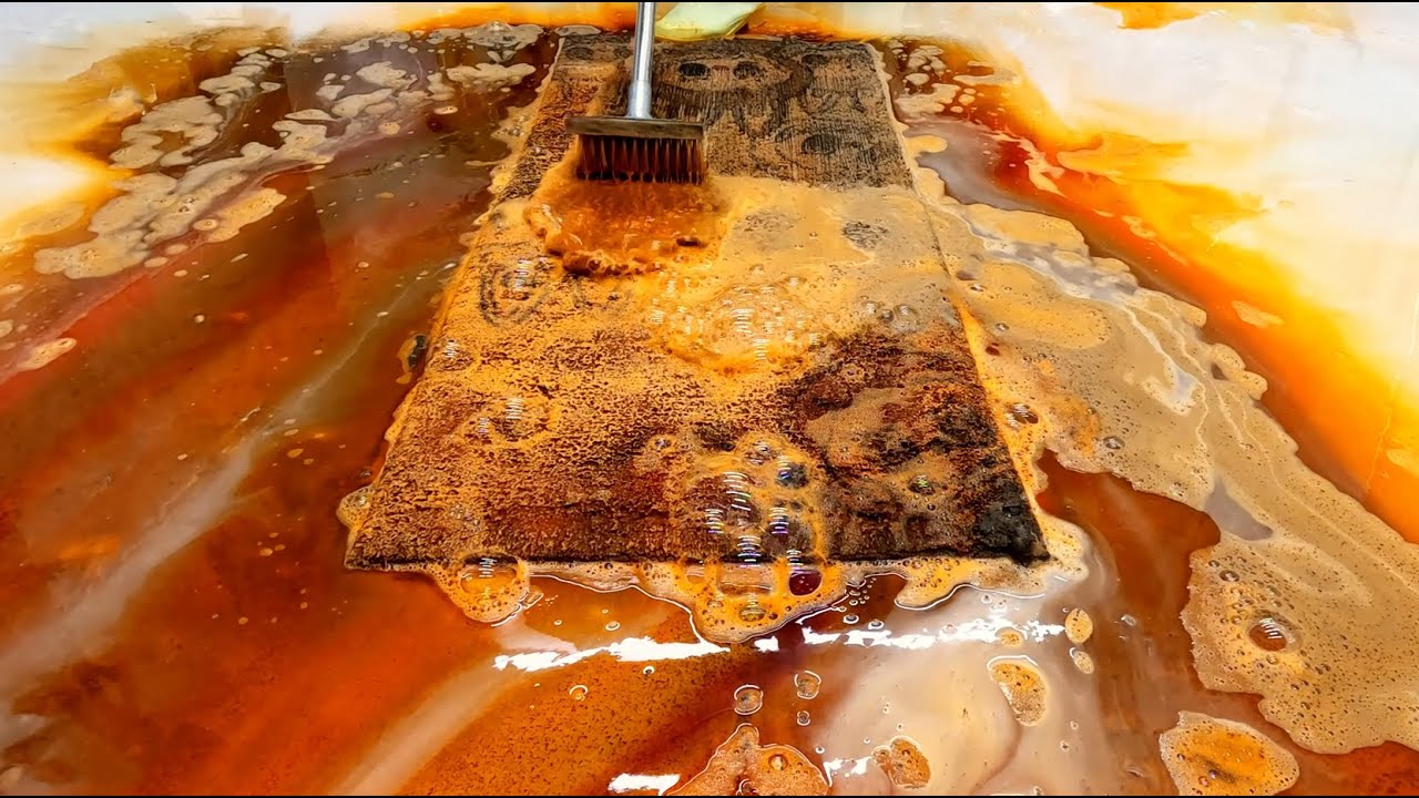 Years of Mud Gone in Minutes – Rug Glow‑Up
