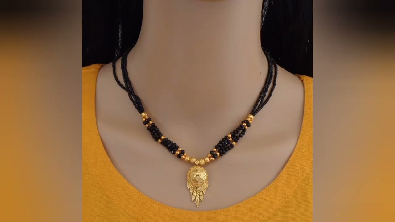 30+ Latest Gold Mangalsutra Designs 2025/ Trendy Gold 22kg mangalsutra designs