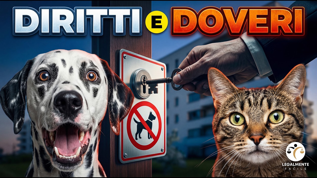 ANIMALI IN CONDOMINIO:COSA DICE LA LEGGE?