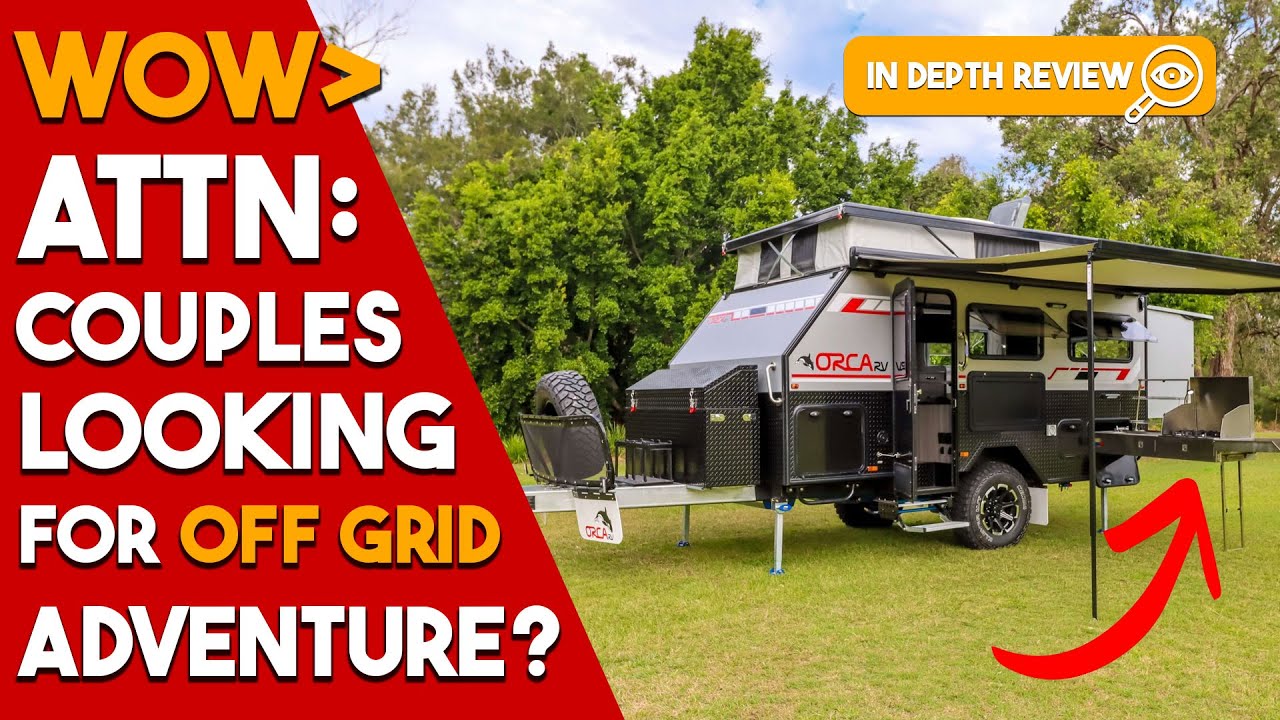 You Won't Believe What We Found Inside! - The ORCA 15 Hybrid Off-road Caravan. IN DEPTH REVIEW