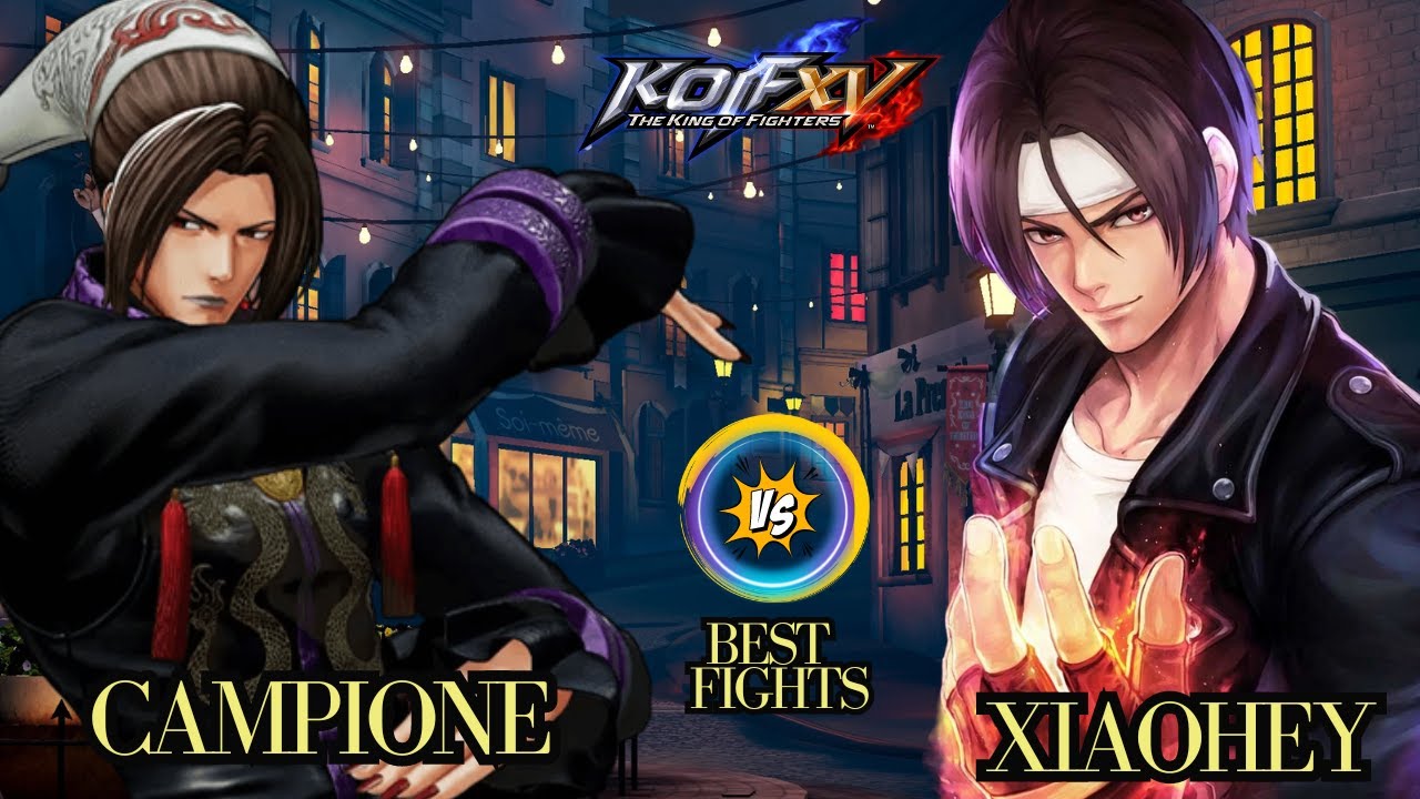 KOF XV XiaoHey ( Kyo, Iori, Benimaru) Vs Campione ( Duolon, Shingo, Ash) - The king of fighters 15
