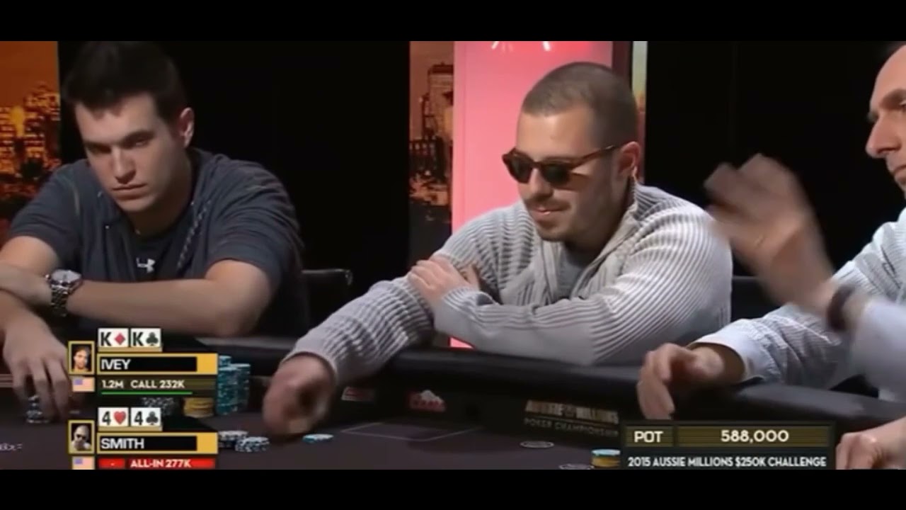 Phil Ivey goes 1000 IQ!!!!