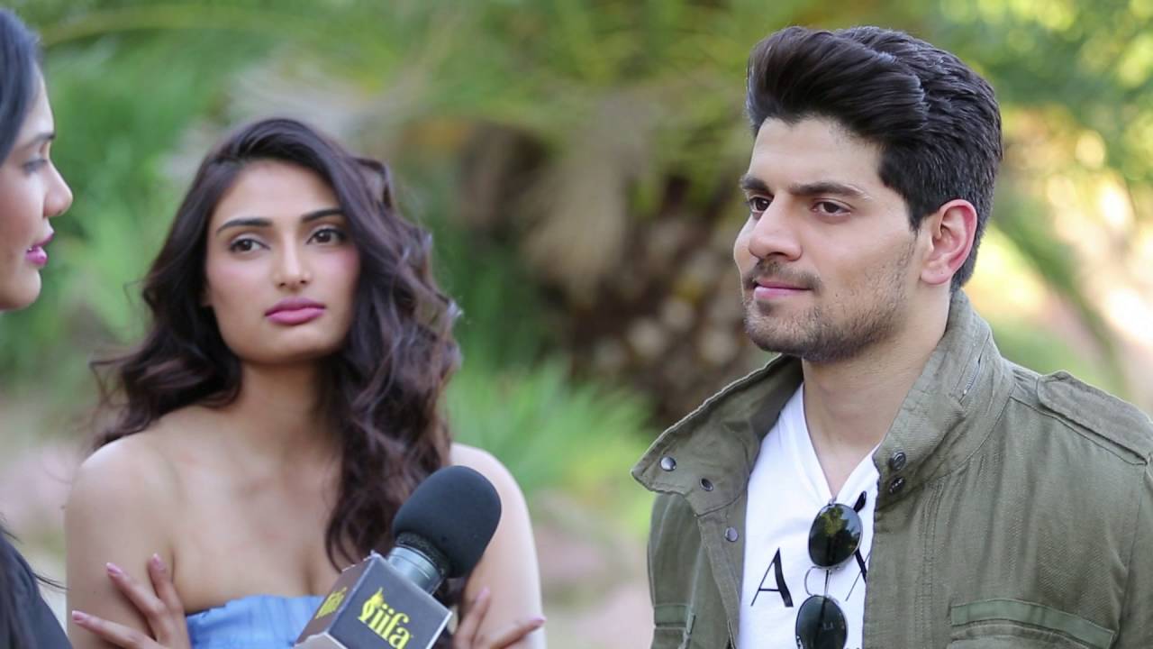 Athiya Shetty and Sooraj Pancholi at ‪IIFA 2016‬