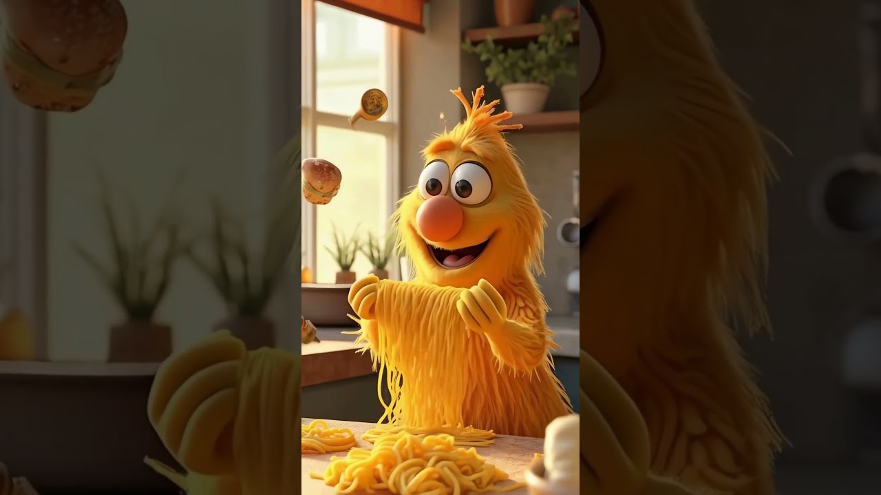 Smirks Makes Pasta Like a Pro 🍝 | Funny 3D Kitchen Shorts!
