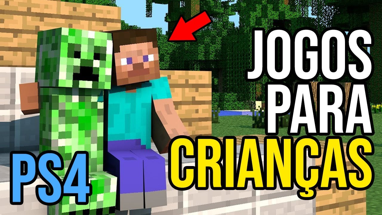 10 Melhores Jogos INFANTIS do PS4 (10 Best PS4 Games for Kids)