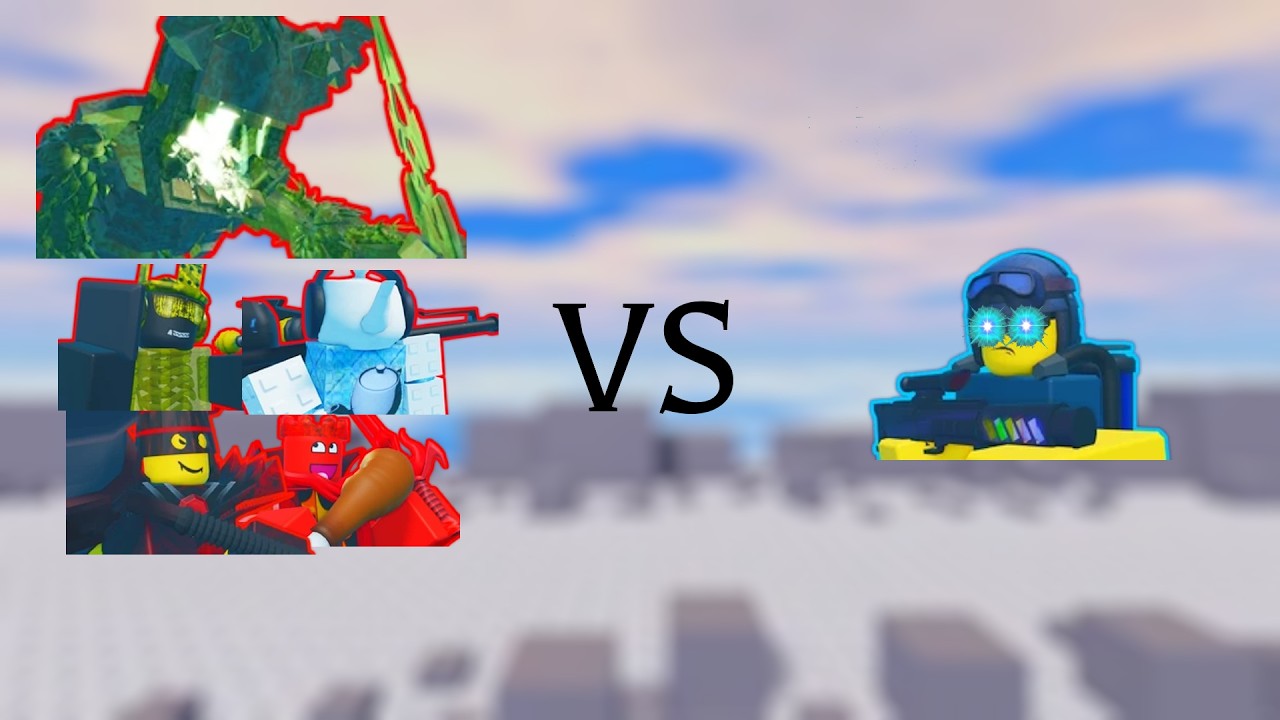 Deathray Battler vs Normal Bosses | The Battle Bricks