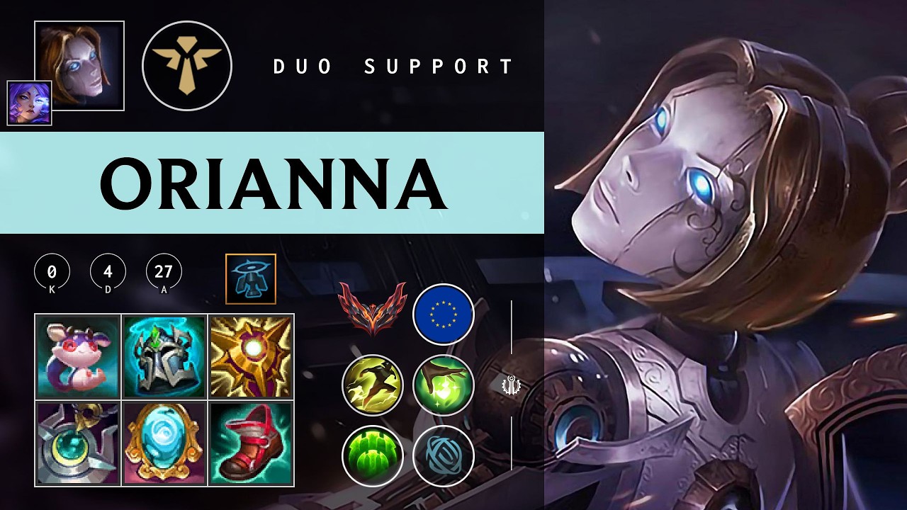 Orianna Support vs Bard - EUW Grandmaster Patch 26.04