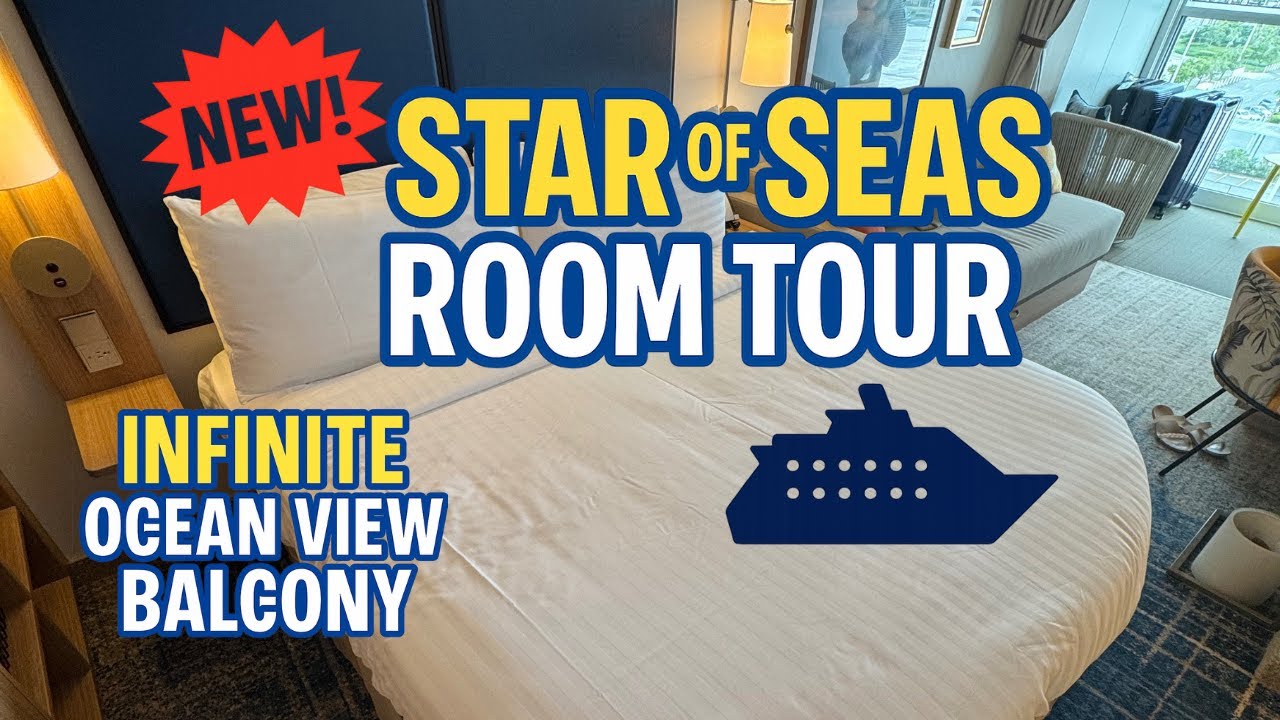 Star of the Seas | Infinite Ocean View Balcony Cabin Tour