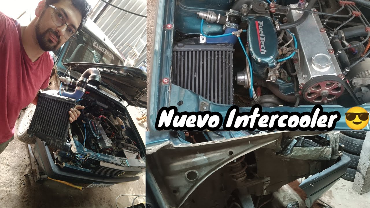 Intercooler en VW Senda Turbo 