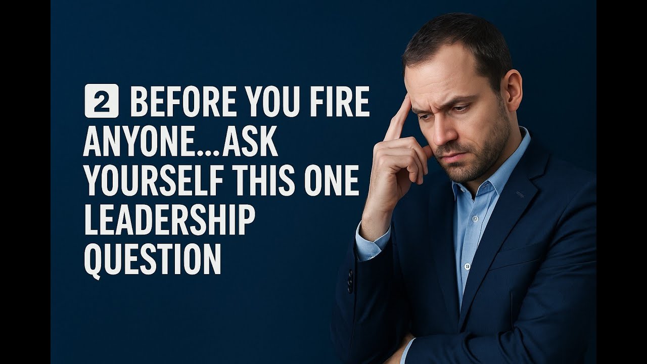 ⛔Before You Fire Someone, Check This First