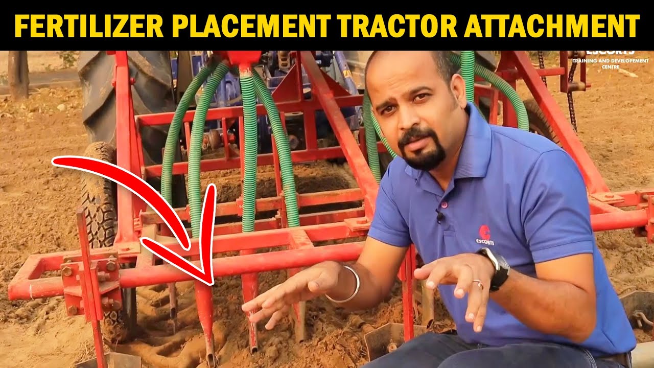 FERTILIZER PLACEMENT TOOL | Tractor Attachment / Tractor Implement