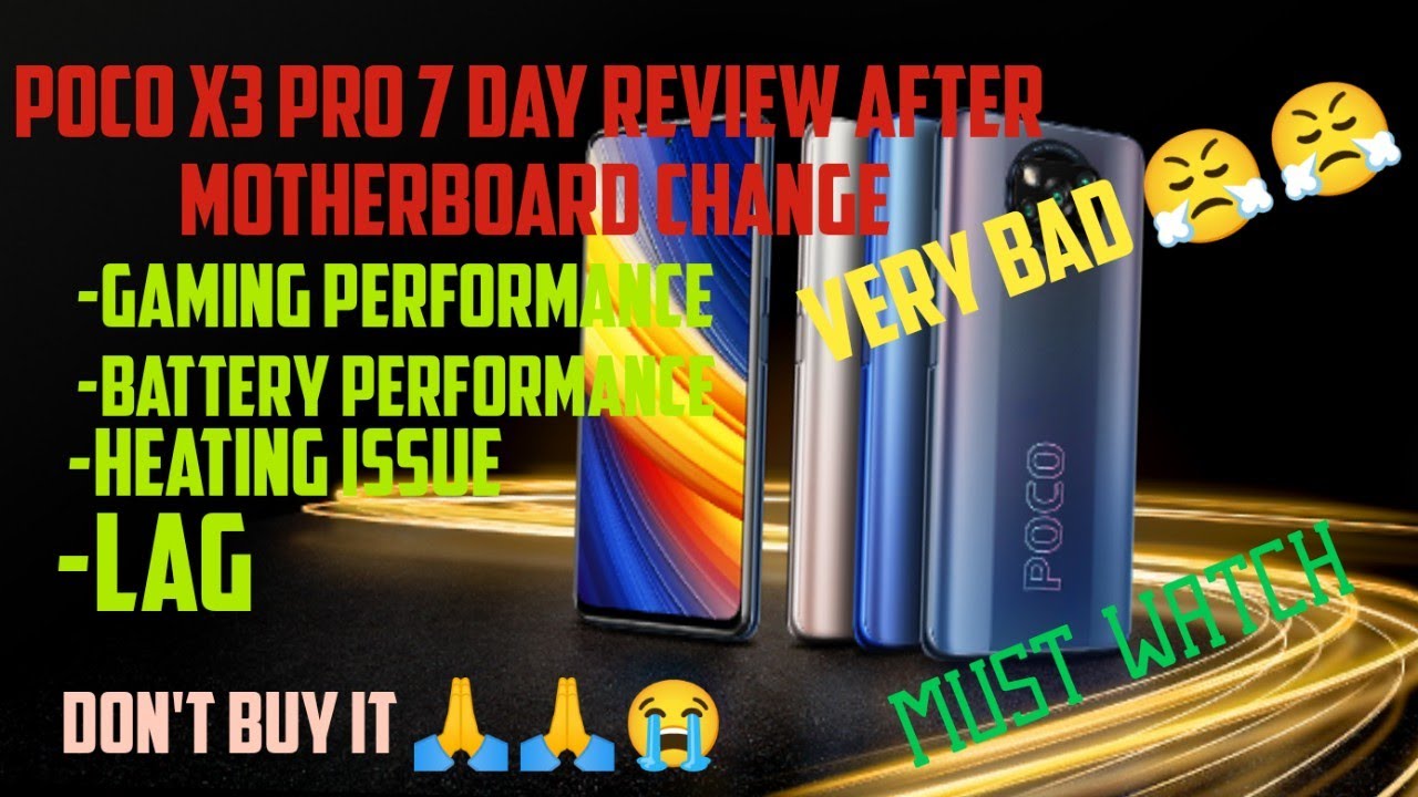 POCO X3 PRO 7DAYS REVIEW AFTER MOTHERBOARD CHANGE|POCO X3 PRO DEAD PROBLEM #pocox3pro #pocox3prodead