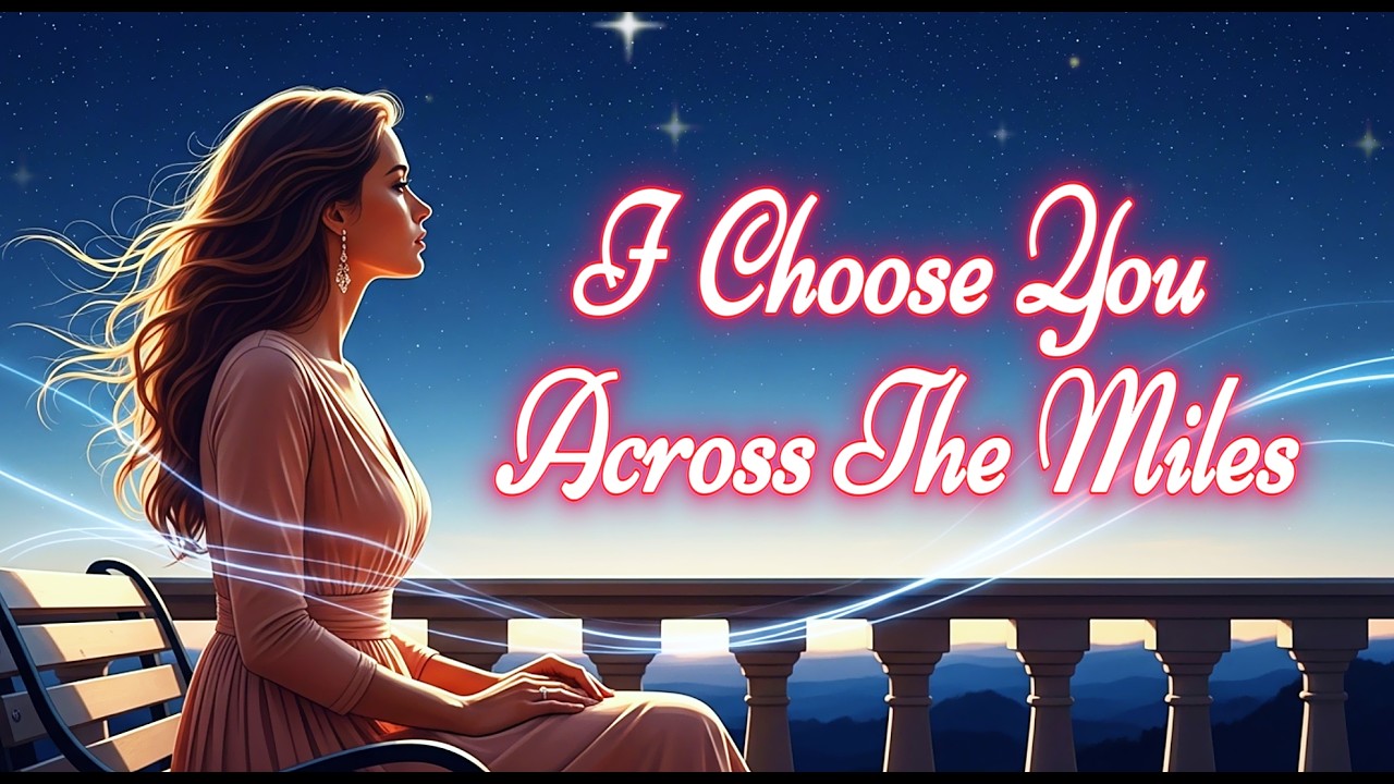 I Choose You Across The Miles 💞“Love Knows No Distance ❤️” (Romantic Lyric Video)