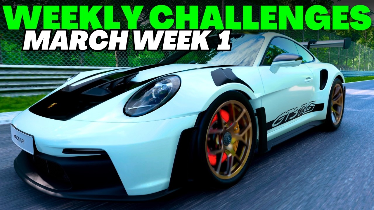 Gran Turismo 7 Weekly Challenges March Week 1 | All Races & Rewards