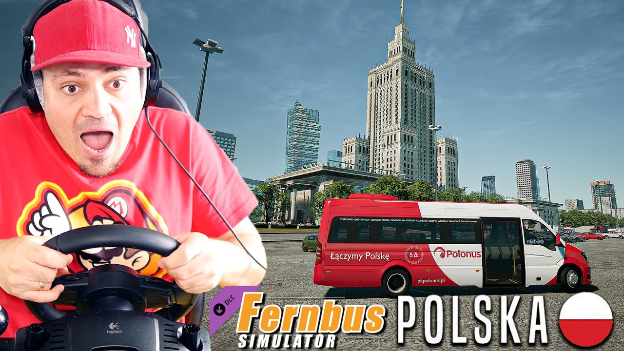 Dojechałem do WARSZAWY! *Pałac jest piękny* 🚌 Fernbus Simulator POLSKA