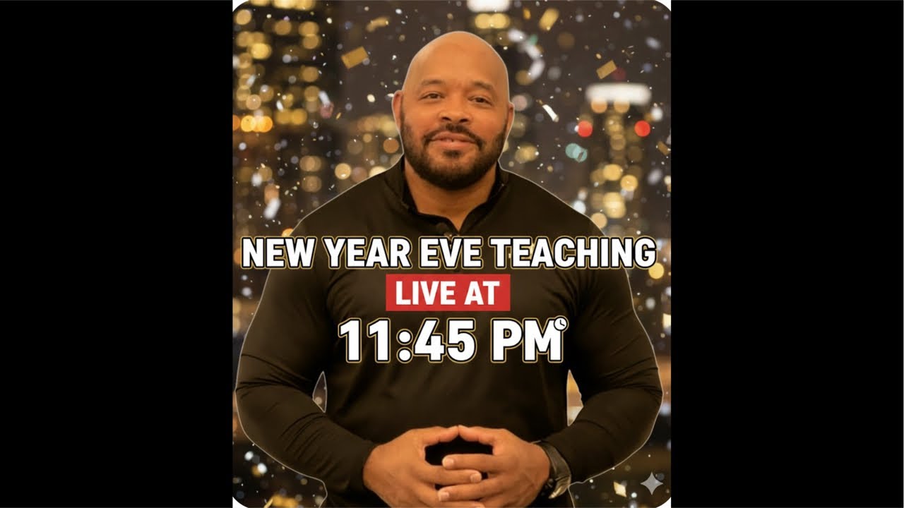 New Year Eve Teaching | Pastor Keyomo Butler | December 31st at 11:45