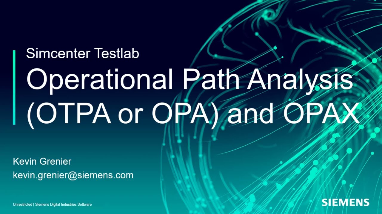 OPAX versus Operational Transfer Path Analysis